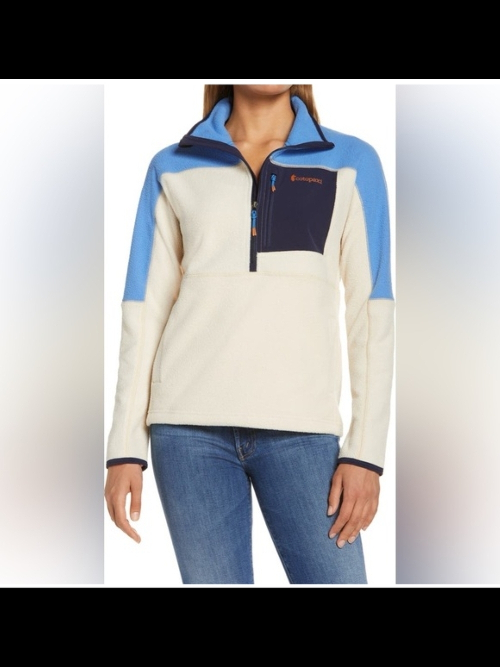 Cotopaxi Abrazo Half-Zip Fleece Jacket Size Medium